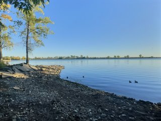 Nearby