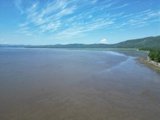 Vue sur l'eau