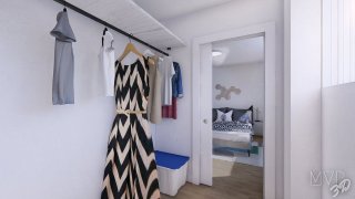 Walk-in closet