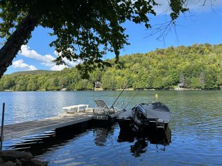 Accès au plan d'eau