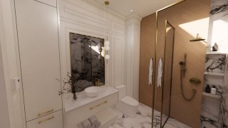 Salle de bains attenante à la CCP