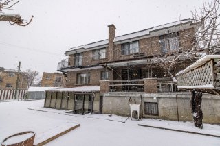 Back facade