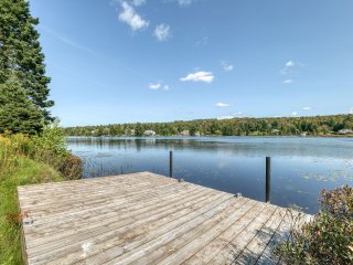 Accès au plan d'eau