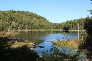 Vue sur l'eau