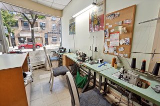 Sewing room