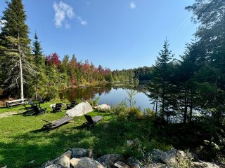 Vue sur l'eau