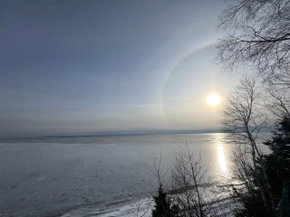 Vue sur l'eau