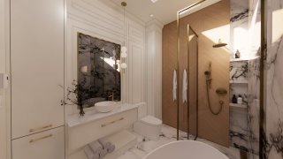 Salle de bains attenante à la CCP