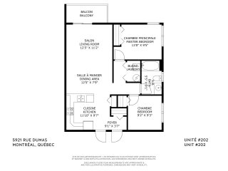 5921 Rue Dumas Montréal (Le Sud-Ouest)