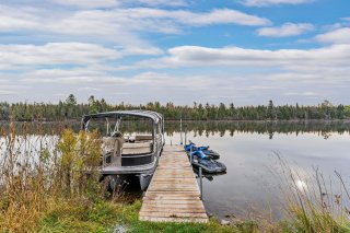 Accès au plan d'eau