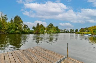 Accès au plan d'eau