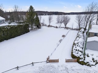 Accès au plan d'eau