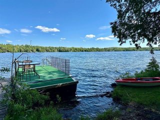 Accès au plan d'eau